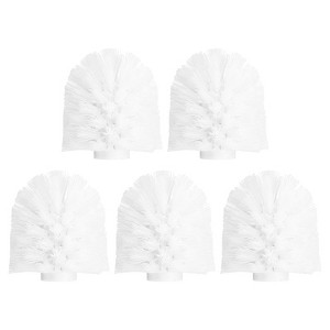 Unique Bargains PP Round Ball Shaped Toilet Brush Replacement Heads 0.47" - 1 of 4