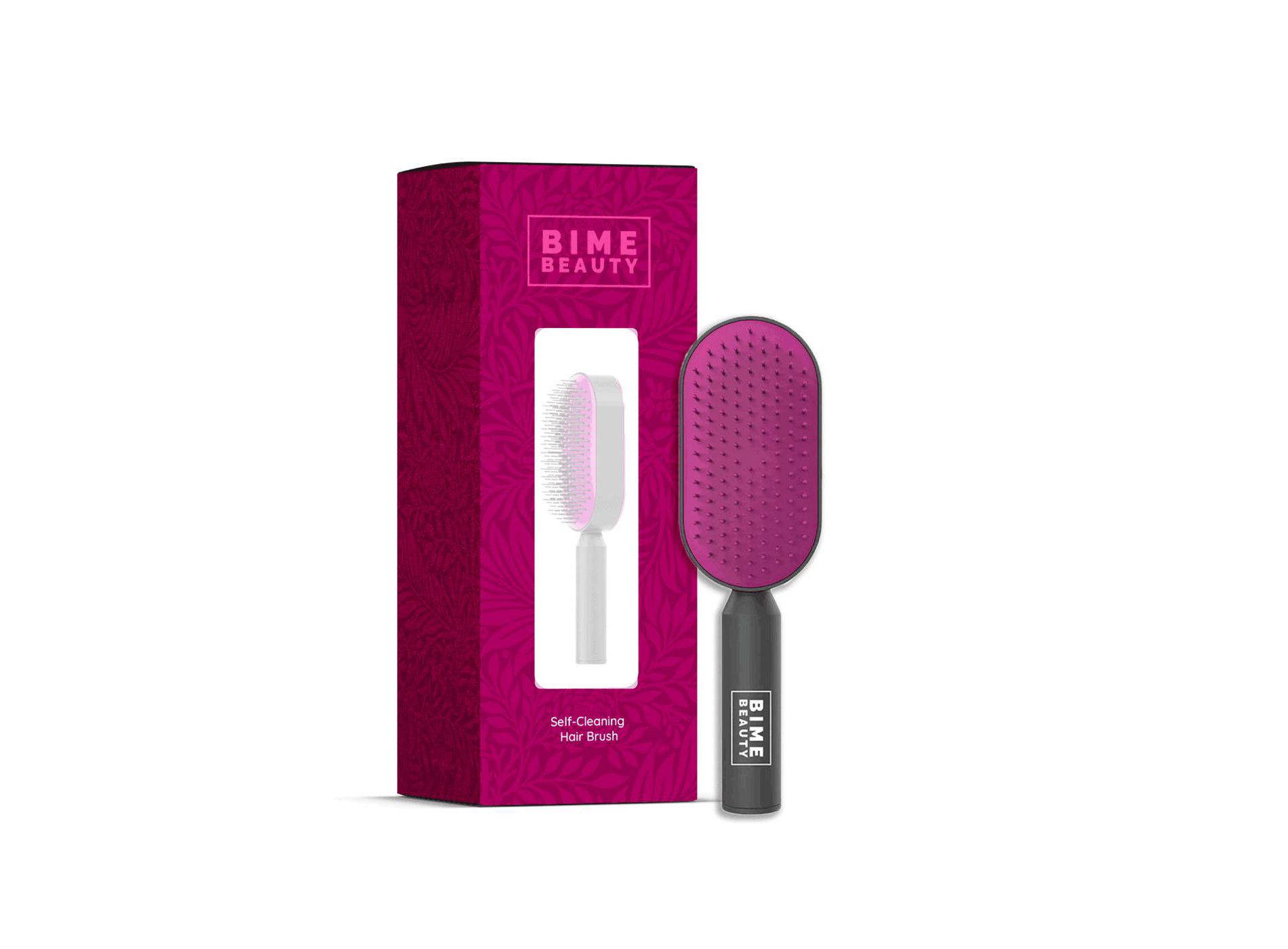 Bime Beauty Self-Cleaning Hair Brush