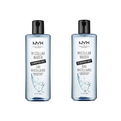 NYX Stripped Off Micellar Water - 13.5 oz (PACK OF 2) | Facial Cleansing Toner