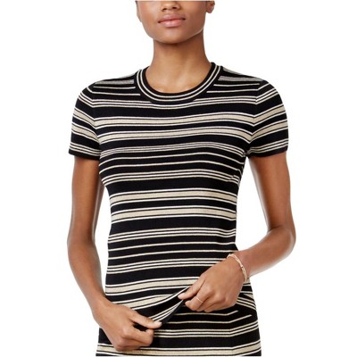 Rachel Roy Womens Striped Sweater Embellished T-Shirt