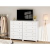 GustoWave Dresser for Bedroom,Chest of Dressers 37" Tall Dresser for Closet with 4 Drawers Chest with Clothes Storage Cabinet,for Bedroom,Living Room - 4 of 4
