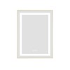 Sapphtopaz Bathroom Wall Mirror,Vanity Mirror with Metal Frame, Wall Mounted Bathroom Mirrors Anti-Fog for Over Sink,Bedroom,Entryway,Living Room - 4 of 4