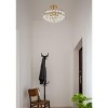 Elegant Lighting Savannah 14 inch flush mount in brass - 2 of 4