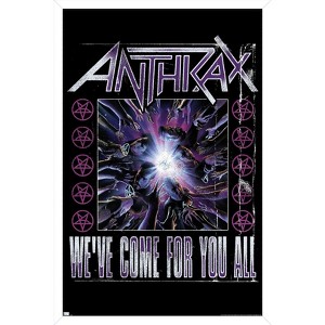 Trends International Anthrax - We've Come For You All Framed Wall Poster Prints - 1 of 4