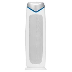 Germ Guardian Air Purifier with True HEPA Filter and UV-C Sanitizer, 4-in-1 AC4825W 22" Tower White