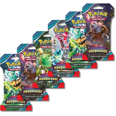 Pokemon Scarlet & Violet Twilight Masquerade | 6 Sleeved Boosters
