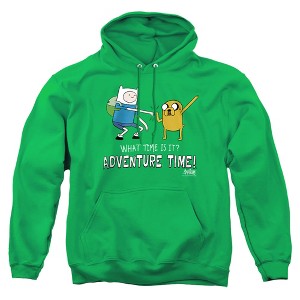 Adventure Time Fist Bump Adult Pull-Over Hoodie - 1 of 4