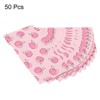 Unique Bargains Paper Gift Bag Pack Peach Storage Bag for Party Favor - 3 of 4