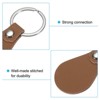 Unique Bargains PU Leather DIY Keychain Key Fob Kit with Key Rings 30 Pcs - 4 of 4