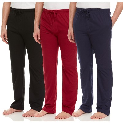 DARESAY Mens Lounge Pants with Pockets - Mens Pajama Pants - Lounge Pants Men, Up to 3XL Pack of 3