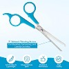 BOSHEL Dog Thinning Shears – 7" Grooming Scissors with Safe Rounded Tips, 26-Tooth Blending & Texturizing Pet Shears for Dogs & Cats - 4 of 4