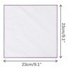 INSPIRE CHIC Men's Cotton Contrast Solid Color Tuxedo Pocket Squares Handkerchiefs - 2 of 4