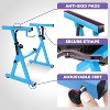 Liquid Stands Piano Keyboard Stand and Bench Set - Portable Sturdy Piano Stand for 54-88 Key Digital Piano & Adjustable Piano Bench Stool (Light Blue) - 4 of 4