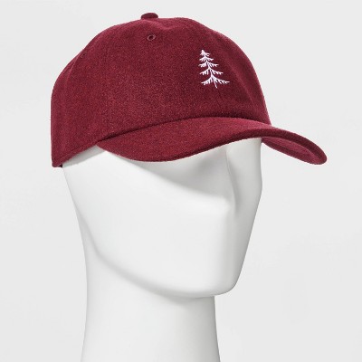 Men's Tree Stitch Baseball Hat - Goodfellow & Co Red - image 2