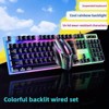 RISOKEYS Wired Backlit USB Game Keyboard and Mouse Set for Home Office Desktop Laptop - 2 of 4
