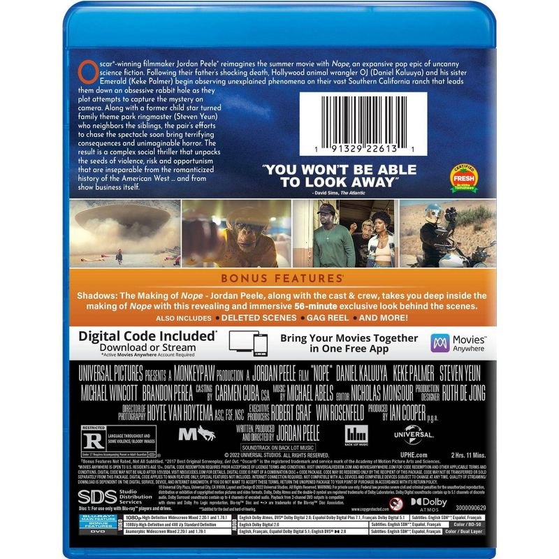 NOPE (Blu-ray + DVD + Digital), 3 of 5