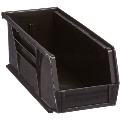 Quantum Storage Systems Bin, Stacking Or Hanging, 4-1/8"W X 10-7/8"D X 4"H
