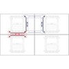 Mount-It! TV Wall Mount x4 plus FREE Spacer for 55 in. TV Video Wall Installation - 4 of 4