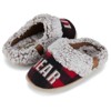 Floopi Kids "Lil Bear" Buffalo Plaid Two-Tone Faux Fur Clog Slipper - image 2 of 4