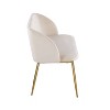 46" Fran Glam Bench - LumiSource - 2 of 4