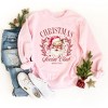Simply Sage Market Women's Graphic Sweatshirt Christmas Social Club Santa - 3 of 4