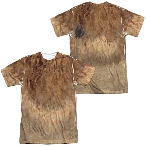 Men's The Wizard Of Oz Cowardly Lion Costume Short Sleeve Costume T-Shirt - 1 of 4