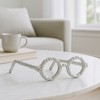 Sagebrook Home Abstract Glasses Aluminum Sculpture Decoration - 3 of 4