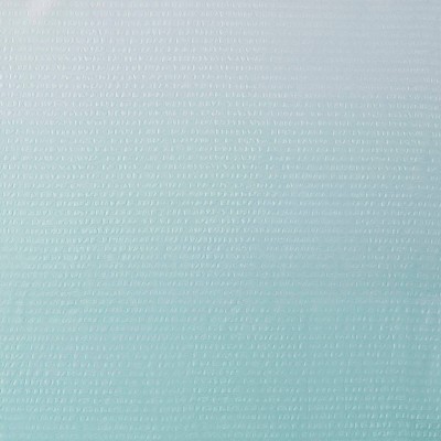 Aqua Ombre Seersucker Fabric Shower Curtain