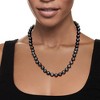 Ross-Simons 10-11mm Black Cultured Pearl Necklace With 14kt Yellow Gold - 2 of 4