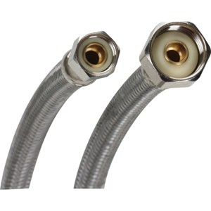 Fluidmaster  3/8 F X 1/2 In. F X 16 In. L Stainless Steel Faucet Connector B1F16 - 1 of 4