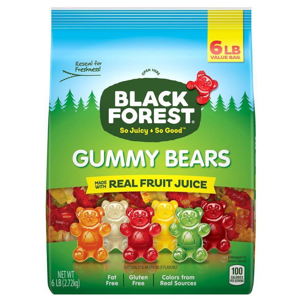 BLACK FOREST - GUMMY BEARS 6lbs