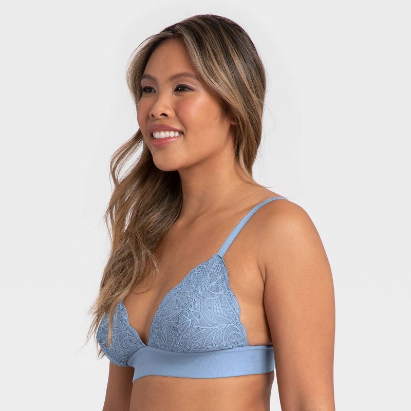 All.You.LIVELY Women's Longline Lace Bralette, 2 of 5