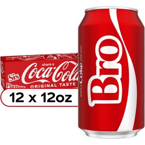 Coca-Cola Soda - 12pk/12 fl oz Cans - 1 of 4