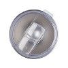 Cambridge Silversmiths Set of 4 11oz Cocktail Tumblers with Lids Brushed Pink: Stainless Steel, Dishwasher-Safe - 4 of 4