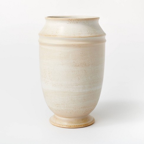 Washed Cream Vase - Threshold™ Designed with Studio McGee - image 1 of 3