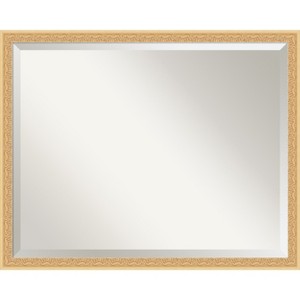 Amanti Art Bethany Beveled Wood Framed Bathroom Vanity Wall Mirror - 1 of 4