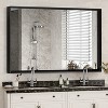 TUYOHW Bathroom Mirror,Modern Floating Design Wall Mirror with Beveled Edge for Bathroom - 2 of 4
