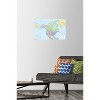 Trends International North America Map 2024 Unframed Wall Poster Prints - 2 of 4