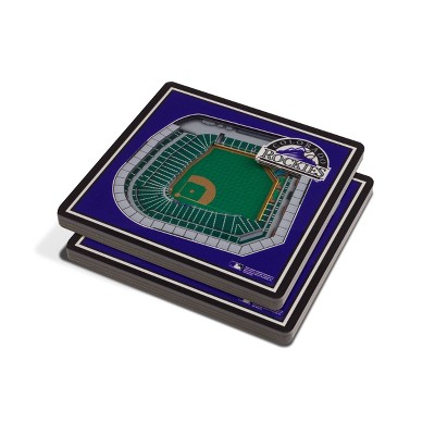 MLB Colorado Rockies 3D Stadium View Coaster