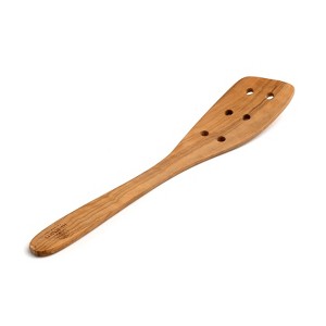 Berard Handcrafted Olive Wood 13 Inch Curved Slotted Spatula - 1 of 4