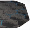 Anji Mountain Anji Mountain 36"x48" Kaleidoscope Gaming Rug'D Chair Floor Mat Blue: Durable, Skid-Resistant, Indoor Use - 2 of 4