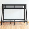 Twin XL over Queen Metal Bunk Bed with Dual Ladders, Under-Bed Storage, Guardrails, Noise-Reduced Frame for Adults,kids bed - 4 of 4