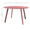 GRANDPATIO 27.5 '' Outdoor Round Steel Coffee Table - 3 of 4