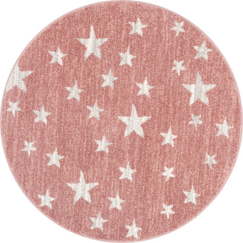 Well Woven Kosme Geometric Star Stain-resistant Area Rug, 1 of 9