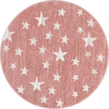 Well Woven Kosme Geometric Star Stain-resistant Area Rug