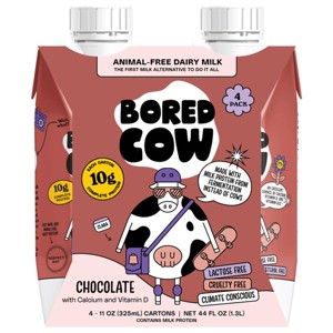 Bored Cow Animal-Free Dairy Milk Chocolate Shelf Stable - 4pk/44oz - 1 of 4