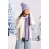 Design Imports Kenzie Knit Scarf - Purple - 4 of 4