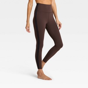 Women's Everyday Soft High-Rise Piped 7/8 Leggings - All In Motion™ - 1 of 4