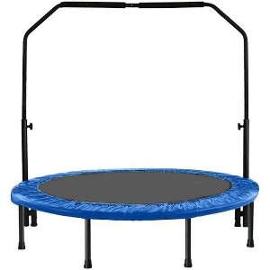 Gulches 40-Inch Adult and Children's Fitness Trampoline with Adjustable U-Handle Jump Rebounder - 1 of 3