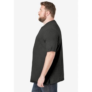 KingSize Shrink-Less Lightweight Henley T-Shirt - 1 of 4